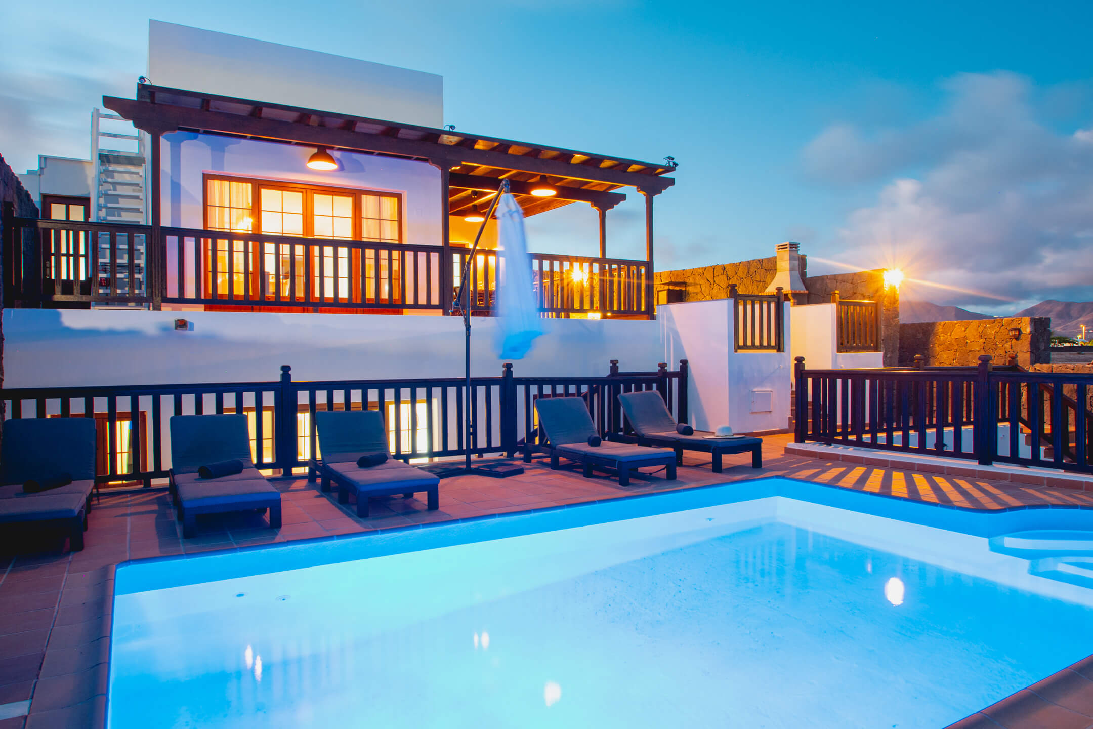 Lanzarote Accommodation Villa Vista Reina - 6 Bedrooms