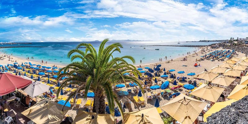 Beaches Playa Blanca Lanzarote