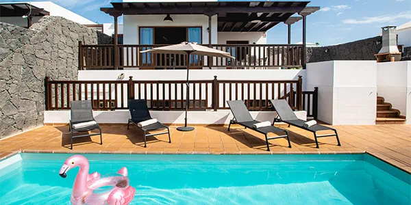Ferienvillen Playablanca 5 playa blanca villa vista princesa private pool lanzarote f