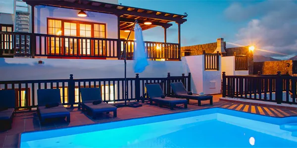 Ferienvillen Playablanca 3 villa vista reina playa blanca villa lanzarote private heated pool with bbq